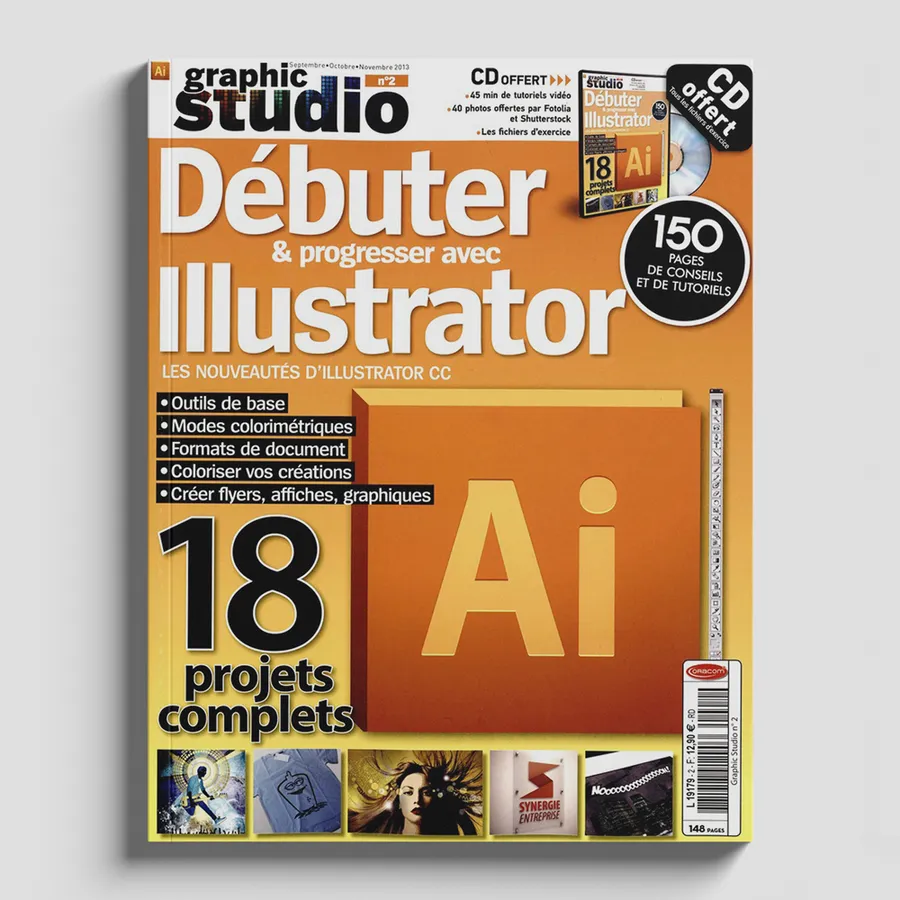 Couverture du magazine Graphic Studio n°2