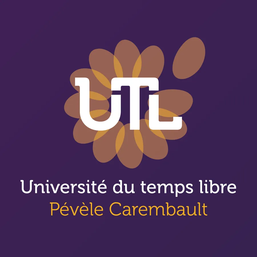 Logo sur fond foncé de l'Université du Temps Libre Pévèle-Carembault