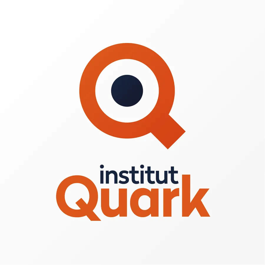 Logo de l'institut Quark sur fond clair